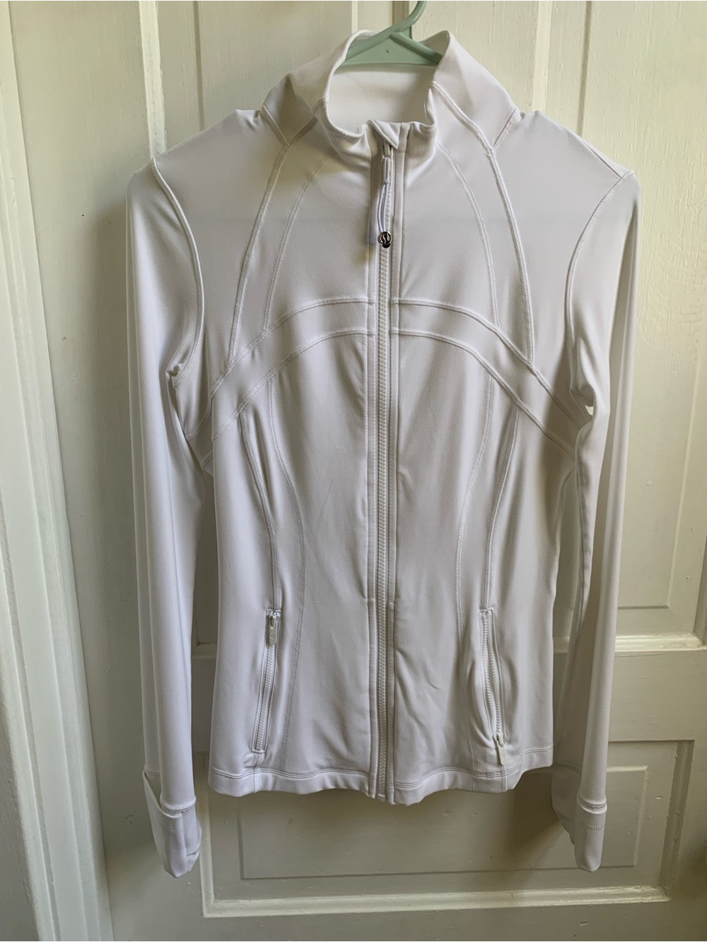 NWOT Lululemon Define White Zip-Up Athletic Jacket Size 6